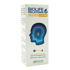 biolife melatonin strong 50ml bugiardino cod: 982391258 