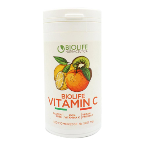 biolife vitamin c 120 compresse bugiardino cod: 981481714 