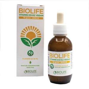 biolife vitamin d3+k2 vegan bugiardino cod: 985025663 