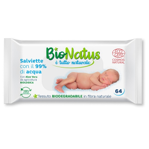 Trova Offerte di bionatus salviette 99% acqua 64 pezzi e compra online