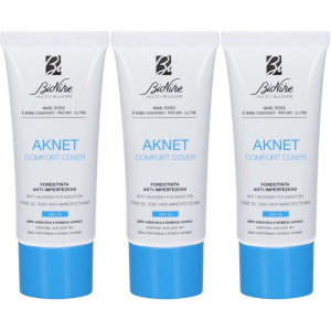 Trova Offerte di bionike aknet comfort cover 102 sable 3x30 ml e compra online