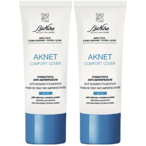 Trova Offerte di bionike aknet comfort cover 103 beige 2x30 ml e compra online