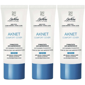 Trova Offerte di bionike aknet comfort cover 103 beige 3x30 ml e compra online