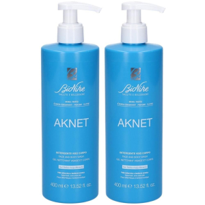 Trova Offerte di bionike aknet detergente viso e corpo 2x400 ml e compra online