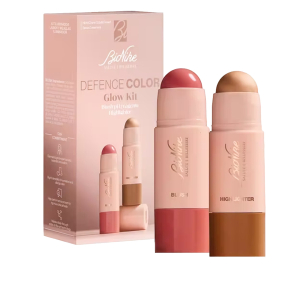 Trova Offerte di bionike defence color glow kit con blush lip & cheek 01 sunrise 5 ml + illuminante 02 sunset 7 ml e compra online