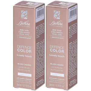 Trova Offerte di bionike defence color lovely touch blush liquido colore 401 rose 2x5 m e compra online