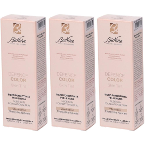 Trova Offerte di bionike defence color skin tint fondotinta pelle nuda n1,5 cream 3x30 e compra online