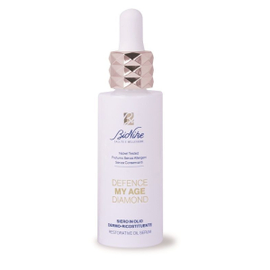 Bionike defence my age diamond siero in olio dermo-ricostituente - siero viso rigenerante antietà per pelle matura - 30 ml