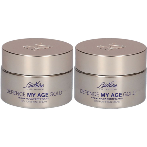 Trova Offerte di bionike defence my age gold crema ricca fortificante x2 2x50 ml e compra online