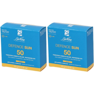 Trova Offerte di bionike defence sun 50 fondotinta compatto tonalitá n1 ambra 2x10 g e compra online
