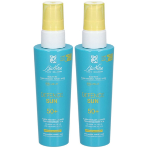 Trova Offerte di bionike defence sun fluido viso anti-lucidità spf 50+ set da 2 2x50 ml e compra online