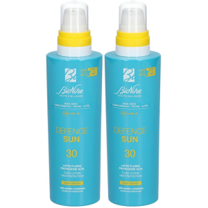 Trova Offerte di bionike defence sun latte fluido spf 30 set da 2 2x200 ml e compra online