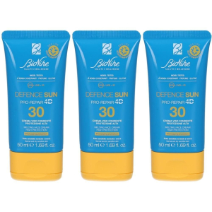 Trova Offerte di bionike defence sun spf30 crema viso fondente 3x50 ml e compra online