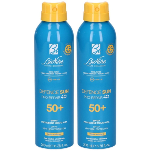 Trova Offerte di bionike defence sun spray spf 50+ set da 2 2x200 ml crema solare e compra online