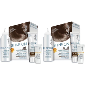 Trova Offerte di bionike shine on biondo scuro cioccolato 6.05 set da 2 2x125 ml tintur e compra online