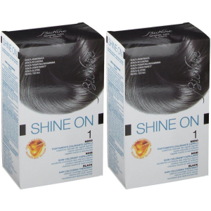 Trova Offerte di bionike shine on colorante capelli 1 nero set da 2 2x1 pz lozione e compra online