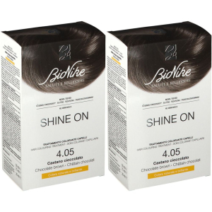 Trova Offerte di bionike shine on colorante capelli 4.05 castano cioccolato set da 2 2x e compra online