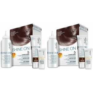 Trova Offerte di bionike shine on tintura per capelli colore castano chiaro 5 set da 2 e compra online