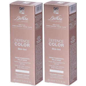 Trova Offerte di bionike skin tint siero fondotinta pelle nuda tint 702 2x30 ml e compra online