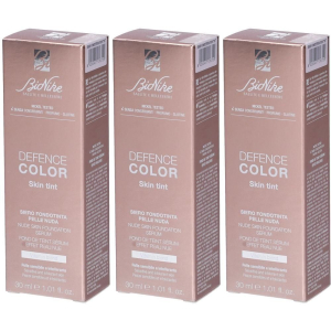 Trova Offerte di bionike skin tint siero fondotinta pelle nuda tint 702 3x30 ml e compra online