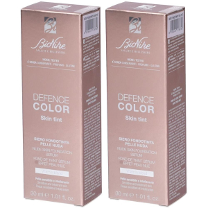 Trova Offerte di bionike skin tint siero fondotinta pelle nuda tint 703 2x30 ml e compra online
