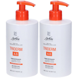 Trova Offerte di bionike triderm a.d. crema detergente set da 2 2x490 ml per la p e compra online