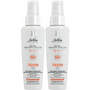Trova Offerte di bionike triderm a.k. trattamento preventivo spf 50+ set da 2 2x50 ml c e compra online