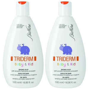 Trova Offerte di bionike triderm baby bagno olio set da 2 2x500 ml bagno e compra online