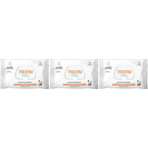 Trova Offerte di bionike triderm baby salviettine detergenti set da 3 3x72 pz salviette e compra online