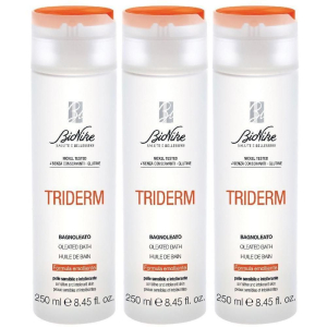 Trova Offerte di bionike triderm® bagnoleato 3x250 ml additivo per il bagno e compra online