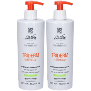 Trova Offerte di bionike triderm intimate detergente rinfrescante ph 5.5 2x500 ml sapon e compra online