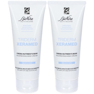 Trova Offerte di bionike triderm xeramed crema nutriente mani 2x75 ml e compra online