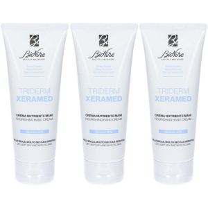 Trova Offerte di bionike triderm xeramed crema nutriente mani 3x75 ml e compra online