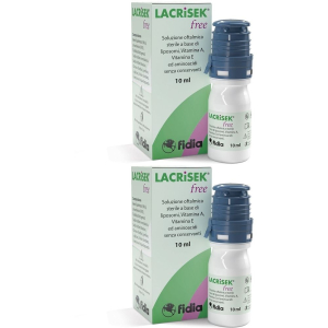 Trova Offerte di bioos lacrisek® free gocce oculari set da 2 2x10 ml oftalmiche e compra online