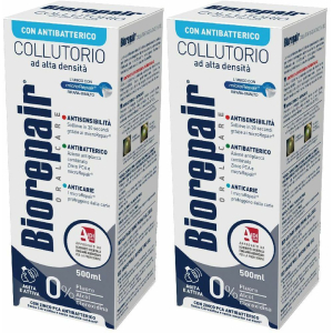 Trova Offerte di biorepair® antibatterico collutorio set da 2 2x500 ml e compra online