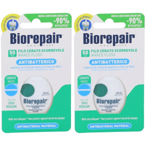 Trova Offerte di biorepair® filo interdentale antibatterico 2x1 st e compra online
