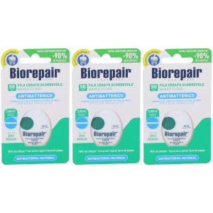 Trova Offerte di biorepair® filo interdentale antibatterico 3x1 st e compra online