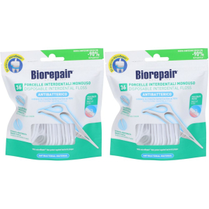 Trova Offerte di biorepair® forcelle antibatteriche interdentali set da 2 2x36 st e compra online