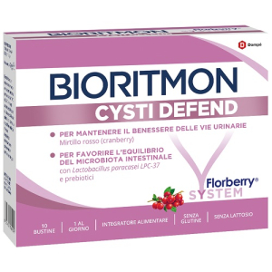 Bioritmon cysti defend integratore per il benessere delle vie urinarie 10 bustine
