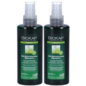 Trova Offerte di bios line biokap® olio ristrutturante riparatore set da 2 2x125 ml oli e compra online