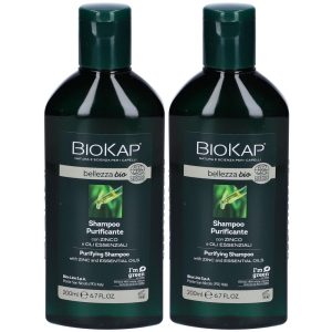 Trova Offerte di bios line biokap® shampoo purificante set da 2 2x200 ml e compra online