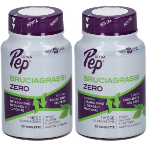 Trova Offerte di bios line ultra pep® bruciagrassi zero set da 2 2x60 g compresse e compra online