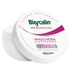 Bioscalin menopausa maschera rinforzante - trattamento rinforzante per la caduta dei capelli in menopausa - 200 ml