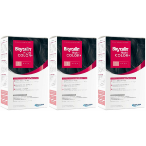 Trova Offerte di bioscalin® nutri color+ 1 nero set da 3 3x1 pz lozione per capelli e compra online