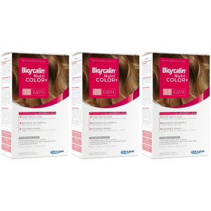 Trova Offerte di bioscalin® nutri color+ 7.3 biondo dorato set da 3 3x1 pz lozione per e compra online