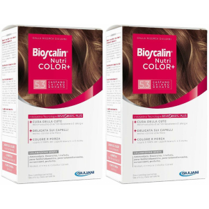 Trova Offerte di bioscalin® nutricolor+ 5.3 castano chiaro dorato set da 2 2x1 pz e compra online