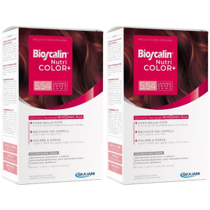 Trova Offerte di bioscalin® nutricolor+ 5.54 castano rosso rame set da 2 2x1 pz fluido e compra online
