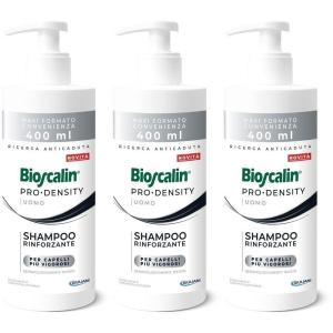 Trova Offerte di bioscalin pro density uomo shampoo rinforzante 3x400 ml e compra online