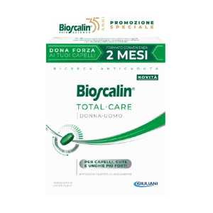Trova Offerte di bioscalin total care 60 compresse - integratore per capelli, cute e unghie più forti e compra online