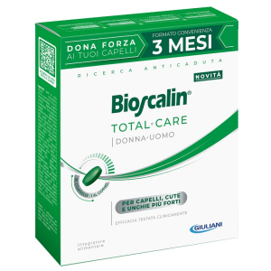 Trova Offerte di bioscalin total care - integratore alimentare contro la caduta dei capelli - 90 compresse - 3 mesi di trattamento e compra online